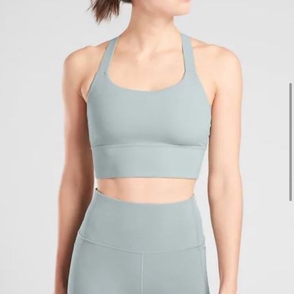 Athleta Other - Athleta Warrior Longline Mint Green Sports Bra, Size 3X NWT